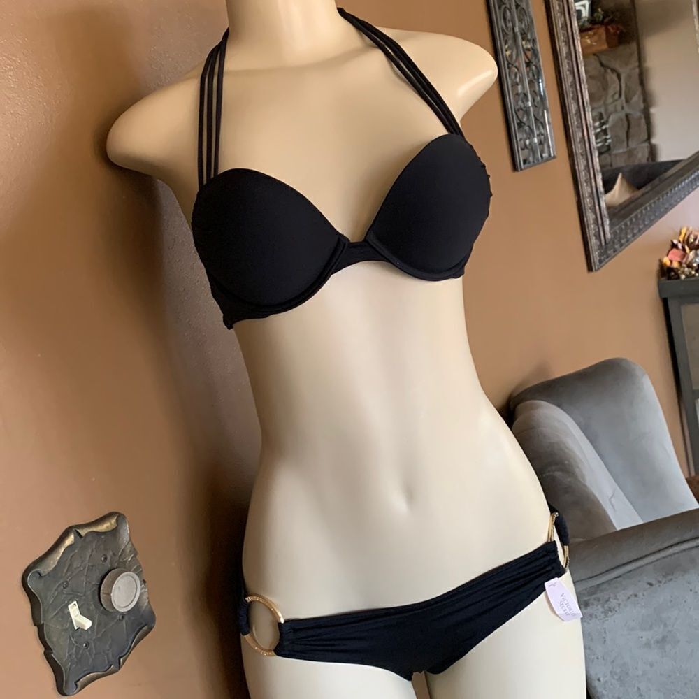 Victoria’s Secret Bra Bombshell Miraculous Push-up Bikini Swimsuit